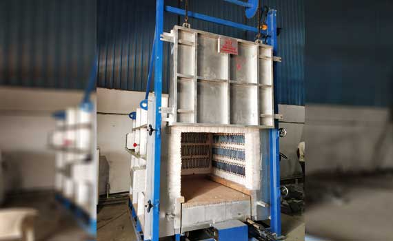 Bogie Hearth Type / Car Bottom Type Heat Treatment Furnace
