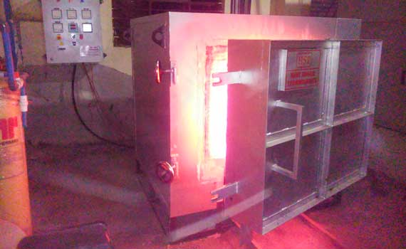 Bogie Hearth Type / Car Bottom Type Heat Treatment Furnace
