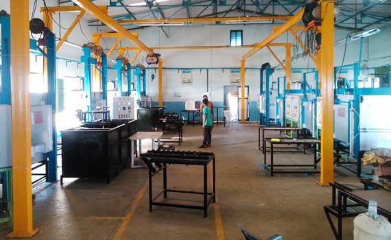 Electrically Heated Drop Quench Furnace for Aluminium Heat Treatment