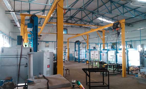 Electrically Heated Drop Quench Furnace for Aluminium Heat Treatment